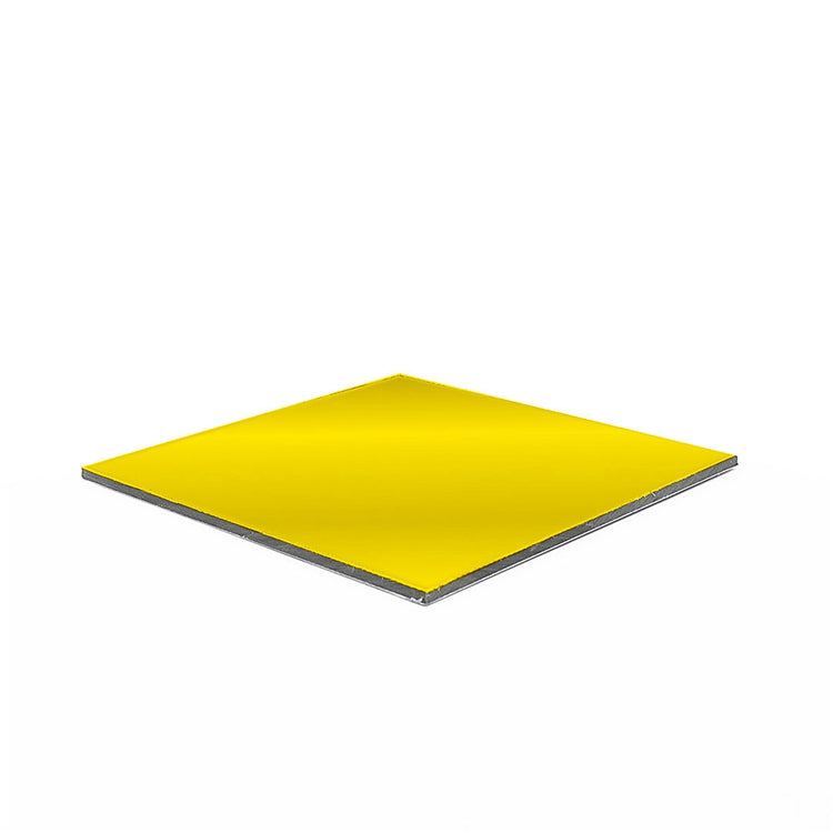 Alluminio Composito 3 mm Giallo/Giallo M/L